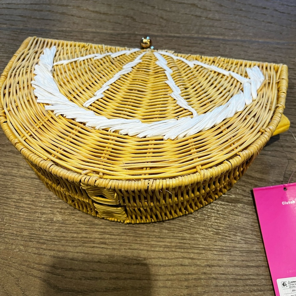 Tabitha Brown lemon purse
